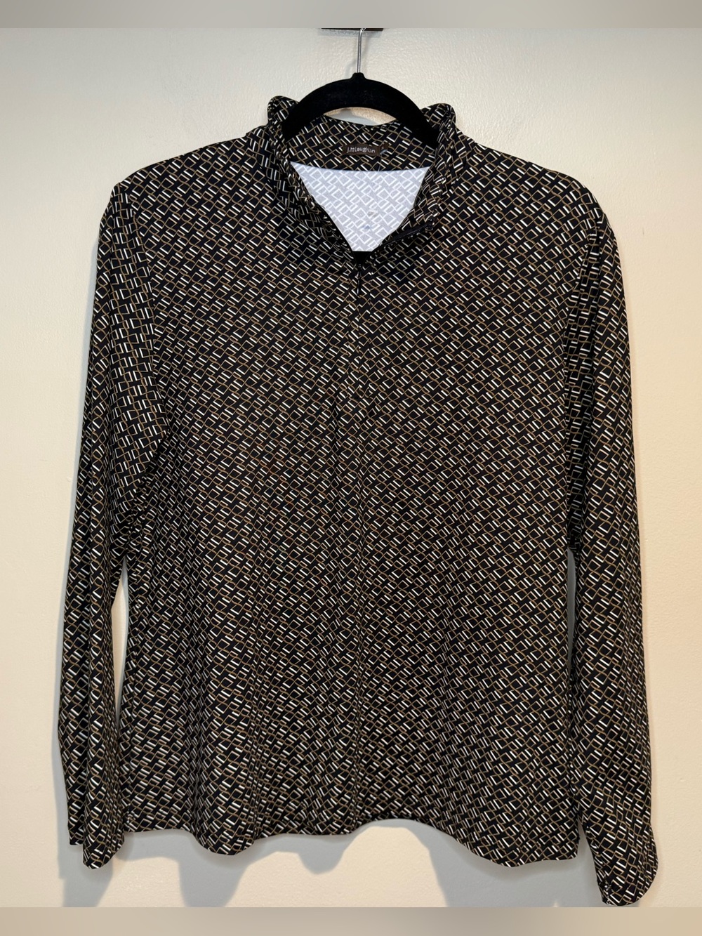 J McLaughlin Bedford Top Catalina Cloth Size XL